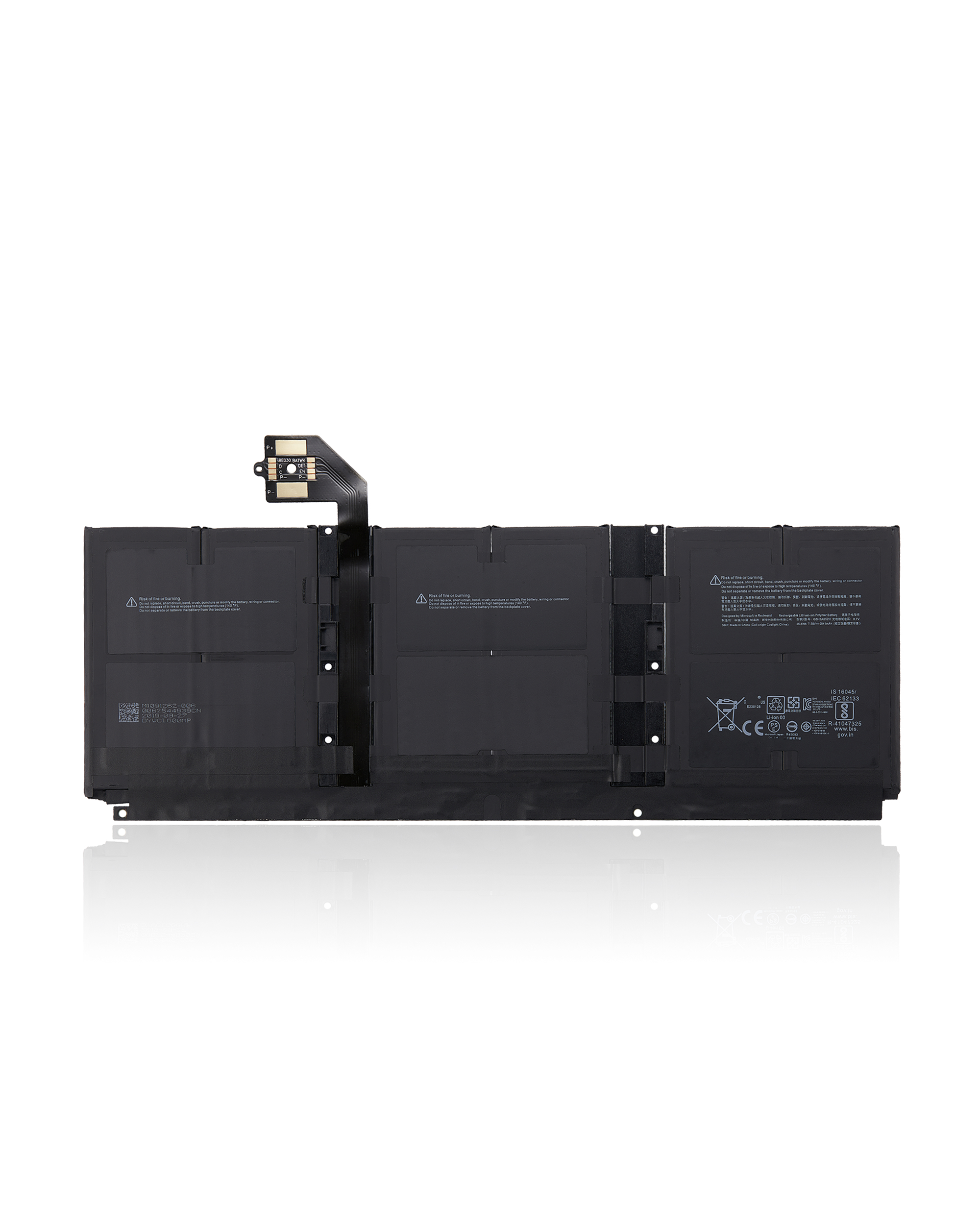 Replacement battery for Microsoft Surface LAPTOP 3 & Laptop 4 - Type B Short head